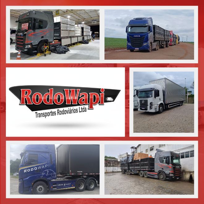 Rodowapi Transportes Rodoviários em Urussanga, SC